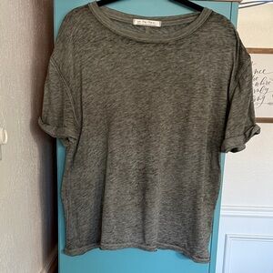 We The Free Gray Short Sleeve Tee